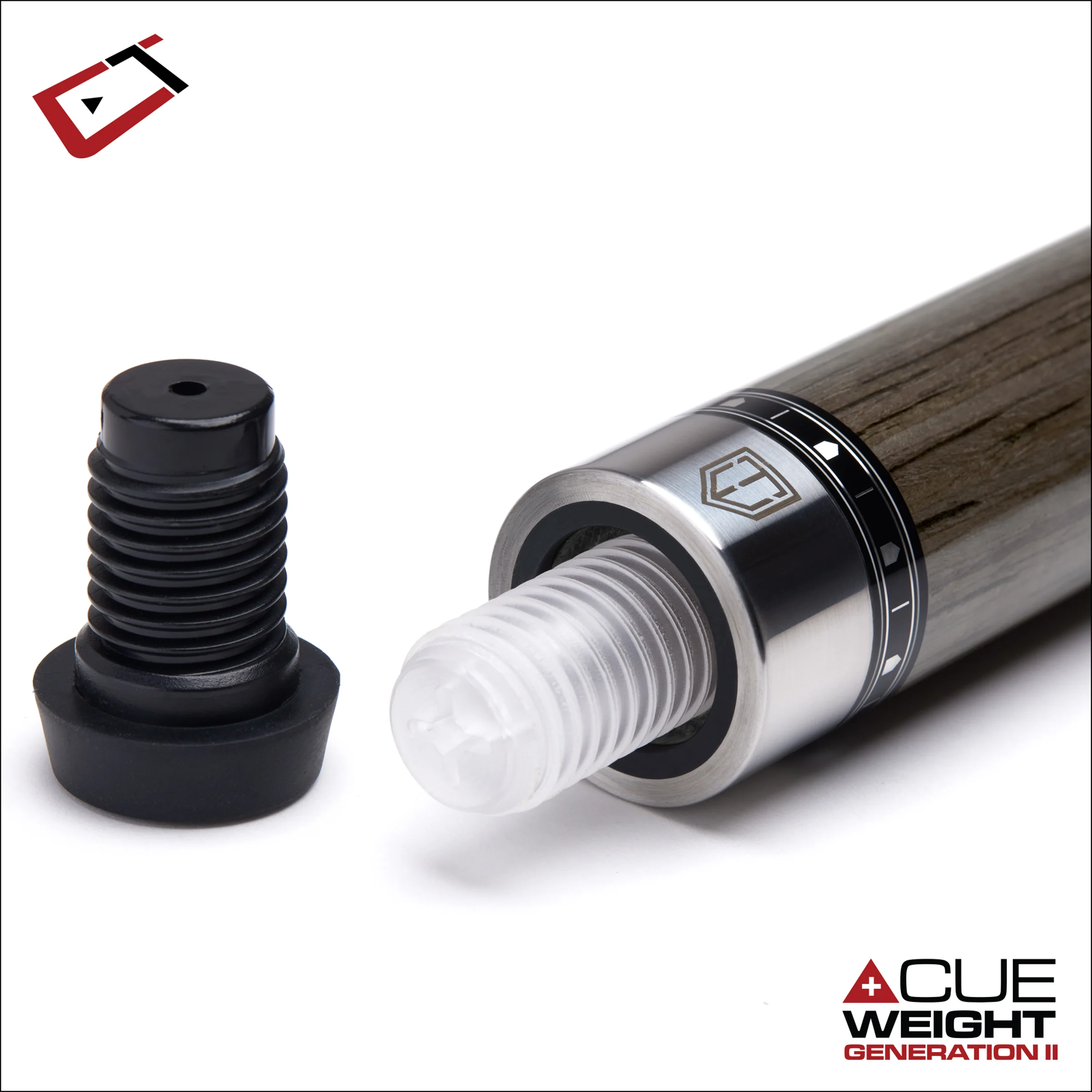 Cuetec Cynergy Truewood Walnut II Pool Cue - 95-106NW - Image 4