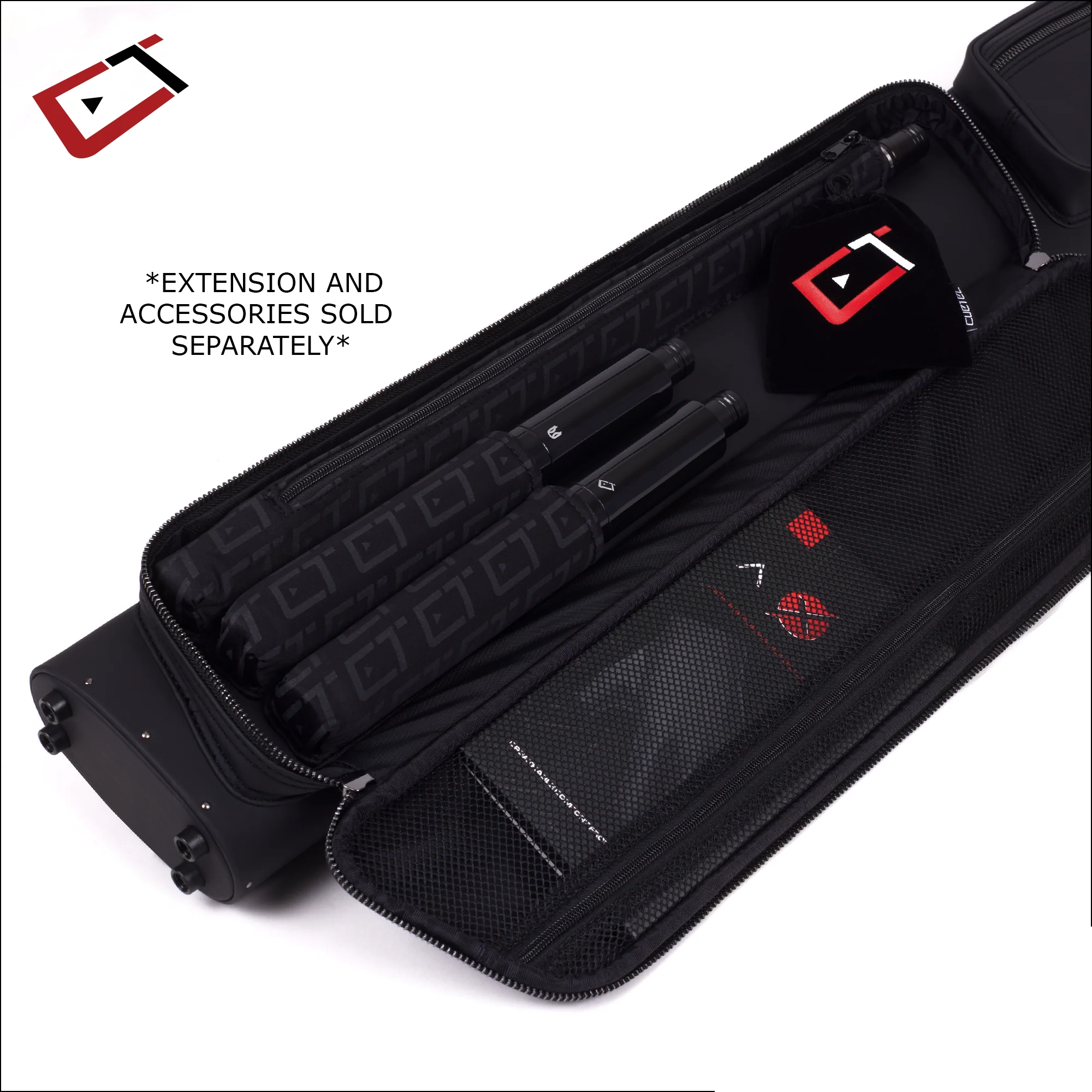 Cuetec Pro Line Noir Edition 2x4 Hard Pool Cue Case - 95-757 - Image 2