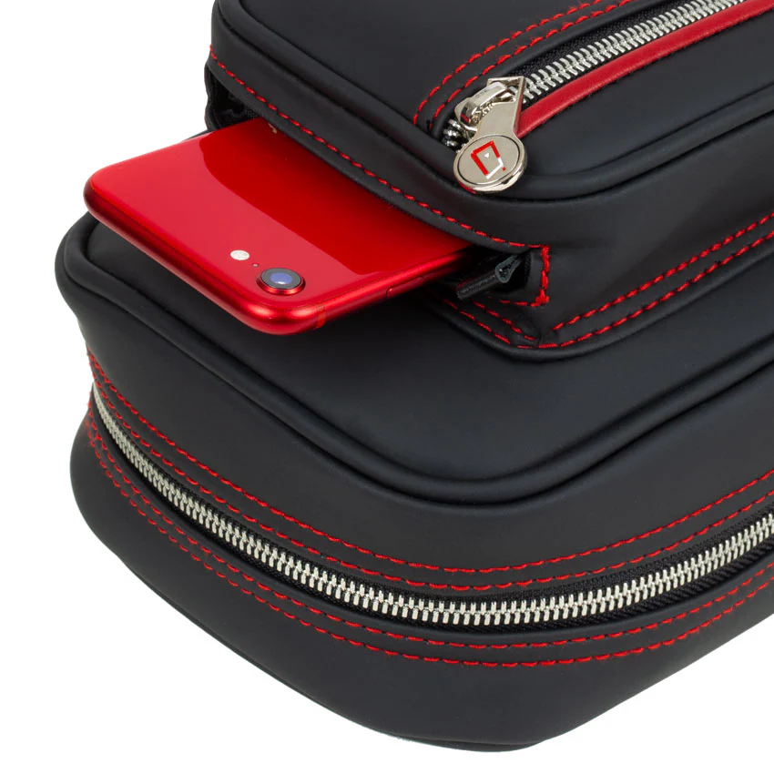 Cuetec Pro Line Black 4x8 Soft Professional Pool Cue Case - 95-751 - Image 4