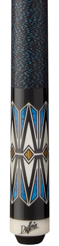 Dufferin Azure Wave Pool Cue with Linen Wrap - Image 2