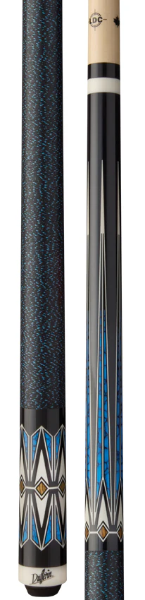 Dufferin Azure Wave Pool Cue with Linen Wrap - Image 3