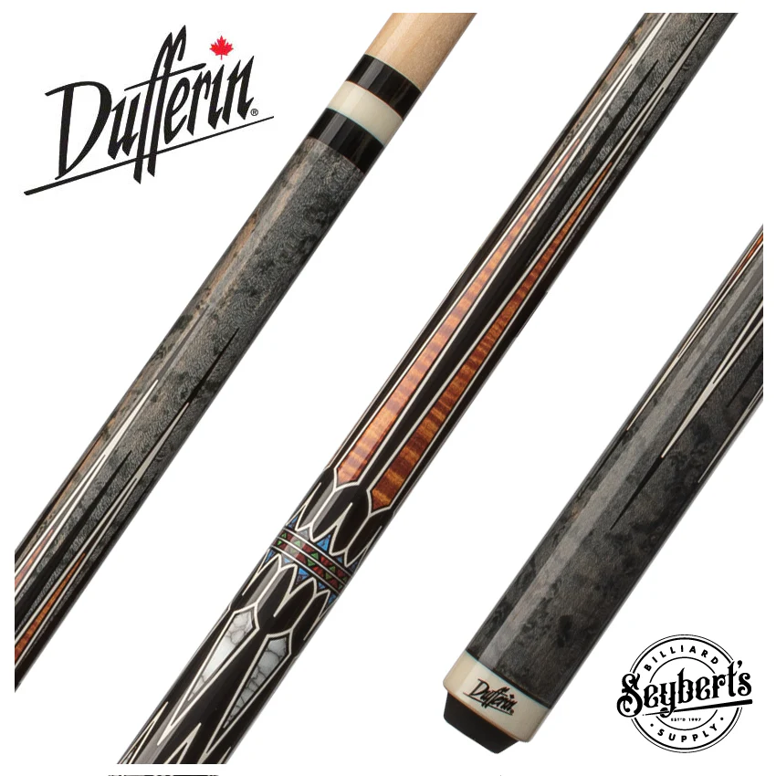 Dufferin Grey Birdseye and Curly Maple Play Cue