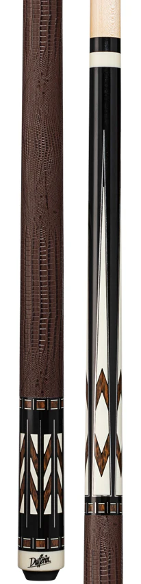 Dufferin Brown and Black with Leather Wrap Play Cue - D-SE52 - Image 3
