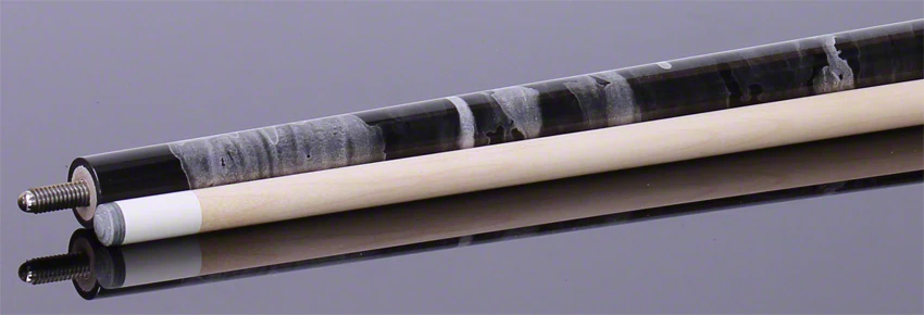 Dufferin Marbled Silver Pool Cue - D201 - Image 3