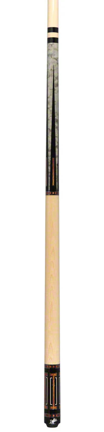 Dufferin Grey Stain 6 point Bocote Graphic Pool Cue - D545 - Image 6