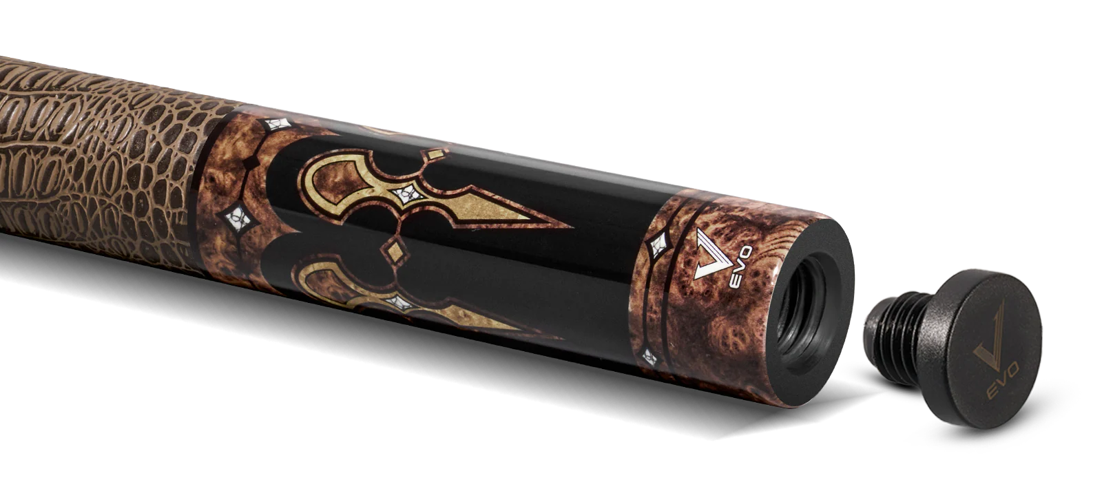 EVO Crown Monarch Blade Leather Wrap Pool Cue - Image 5