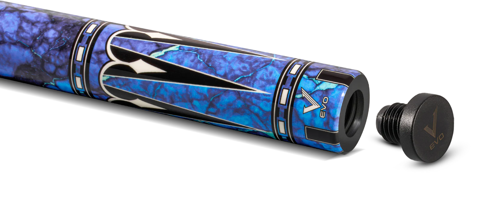 EVO Gemstone Skyflare No Wrap Pool Cue - Image 5