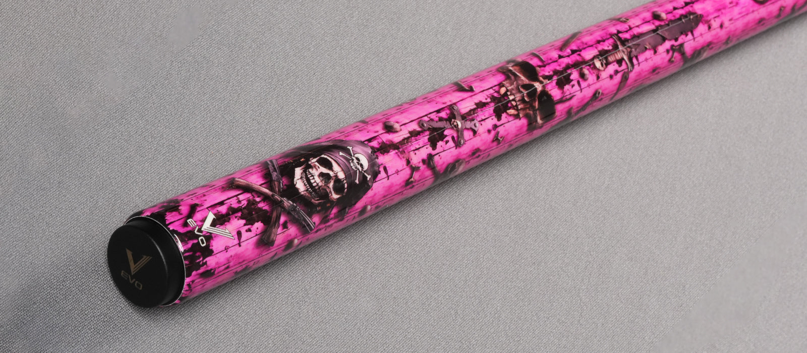EVO Pirate Rose Raid No Wrap Pool Cue Maxbing Edition - Image 4