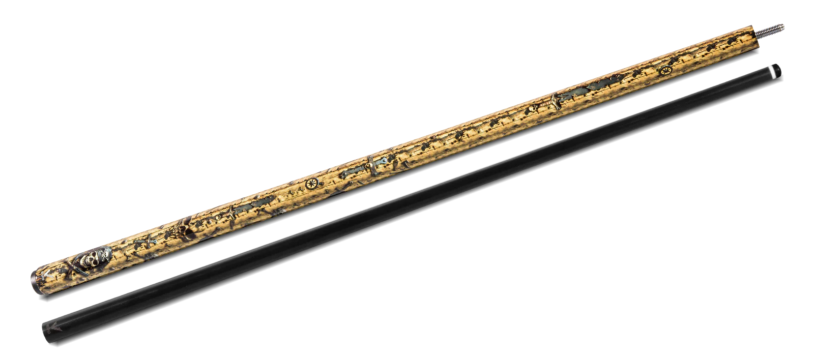EVO Pirate Golden Plunder No Wrap Pool Cue - Image 11