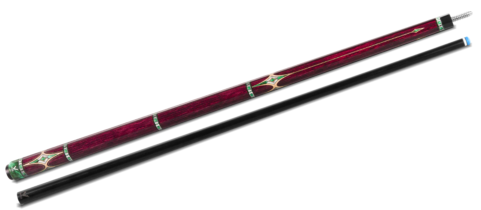 EVO Royale Garnet Crest No Wrap Pool Cue - Image 11