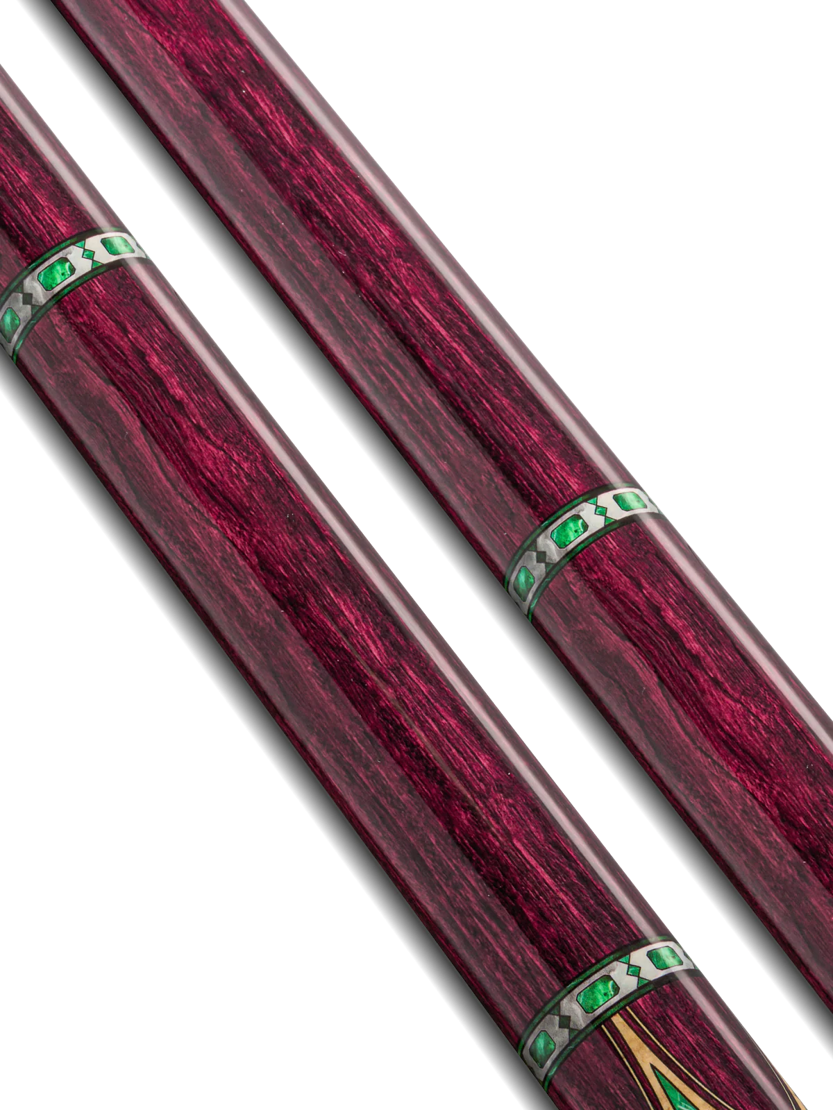 EVO Royale Garnet Crest No Wrap Pool Cue - Image 4