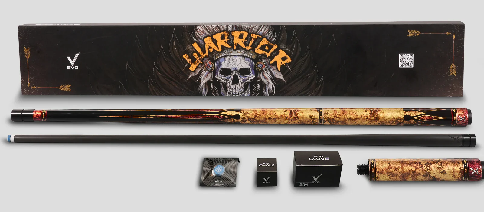 EVO Warrior Canyon Bronze No Wrap Pool Cue Maxbing Edition - Image 3
