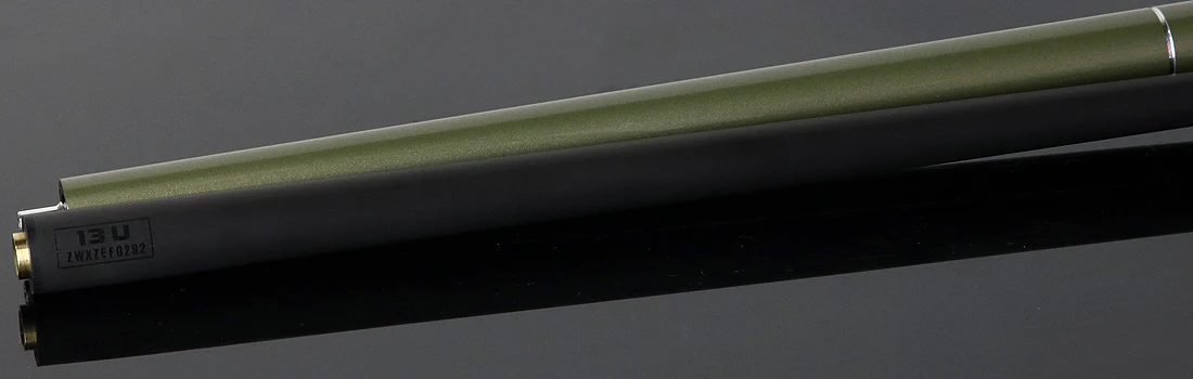 Fury Gray Aluminum Jump Cue with Carbon Fiber Shaft - FUJPM11 - Image 4