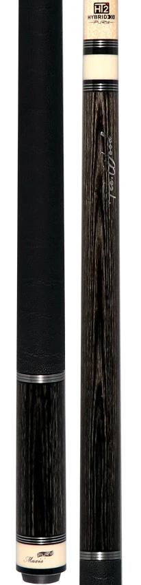 Fury Gray-Stained Tec-Wood Cue | Elephant Wrap | + Free Extension - FUTW2 - Image 5