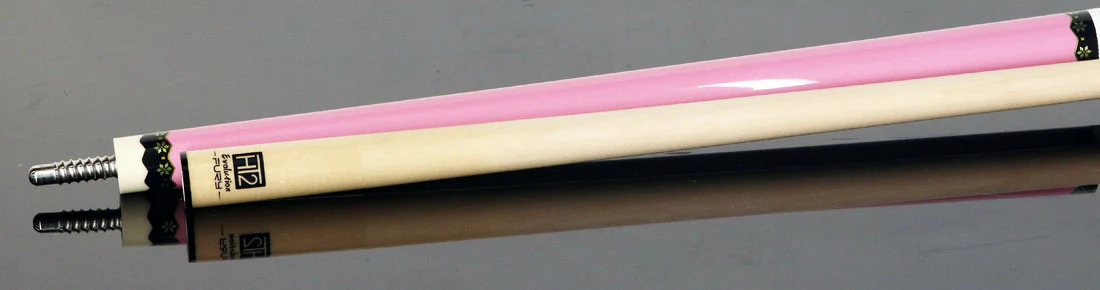 Fury Metallic Pink Pool Cue with Lizard Leather Wrap - FUCA11 - Image 6