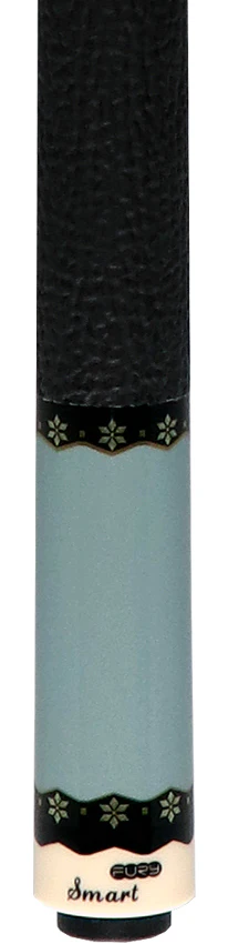 Fury Metallic Gray Pool Cue with Sharkskin Leather Wrap - FUCA9 - Image 2