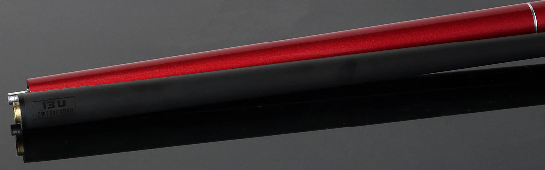 Fury Red Aluminum Jump Cue with Carbon Fiber Shaft - FUJPM7 - Image 4