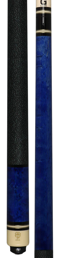McDermott G Series Blue Stained Birdseye Maple Pool Cue - G201 - Image 5