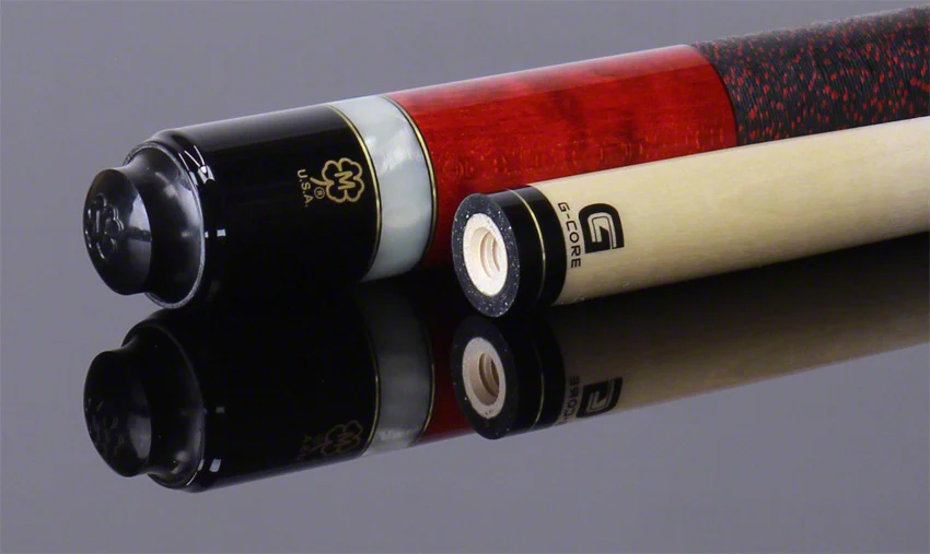 McDermott G Series Colorado Red Stain Birdseye Maple Pool Cue - G208 - Image 4