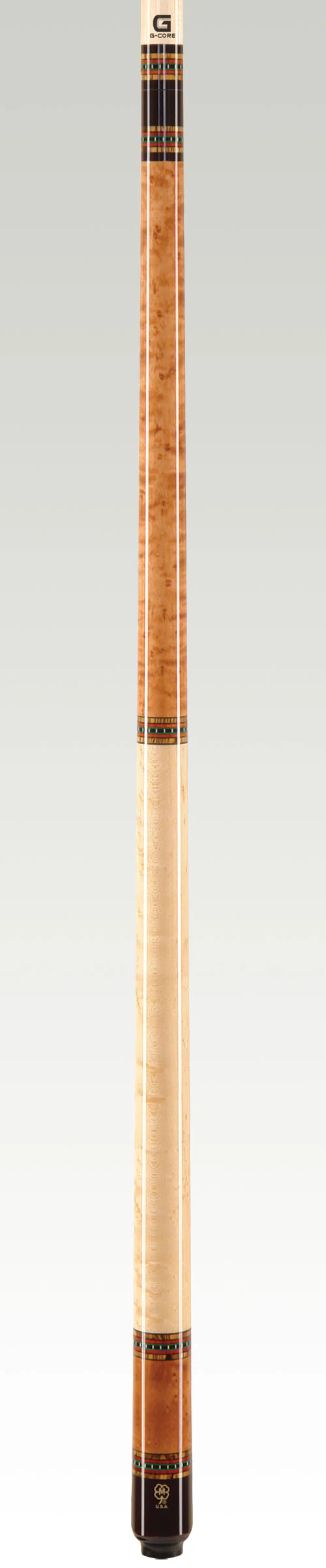 McDermott G Series Light Cherry Stained Birdseye Maple Pool Cue - G229 - Image 2