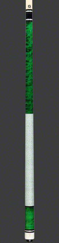 McDermott G Series Emerald Stained Birdseye Maple Pool Cue - G240 - Image 4