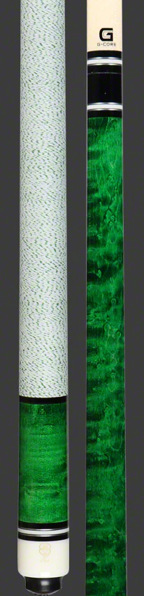 McDermott G Series Emerald Stained Birdseye Maple Pool Cue - G240 - Image 5