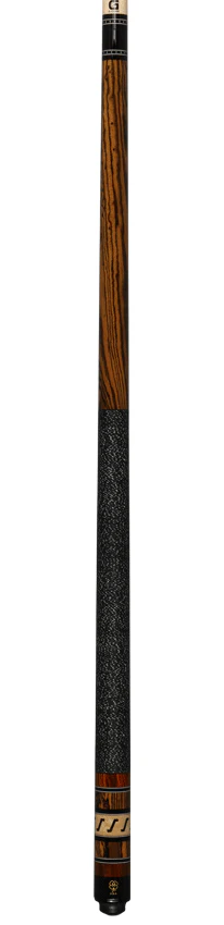 McDermott G Series Bocote Forearm with Black Urethane Inlays Pool Cue - G308 - Image 4