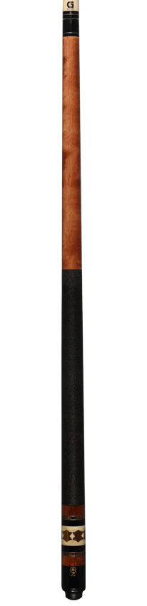McDermott G Series Light Cherry Stained Maple with 6 Bocote Inlays Pool Cue - G309 - Image 4