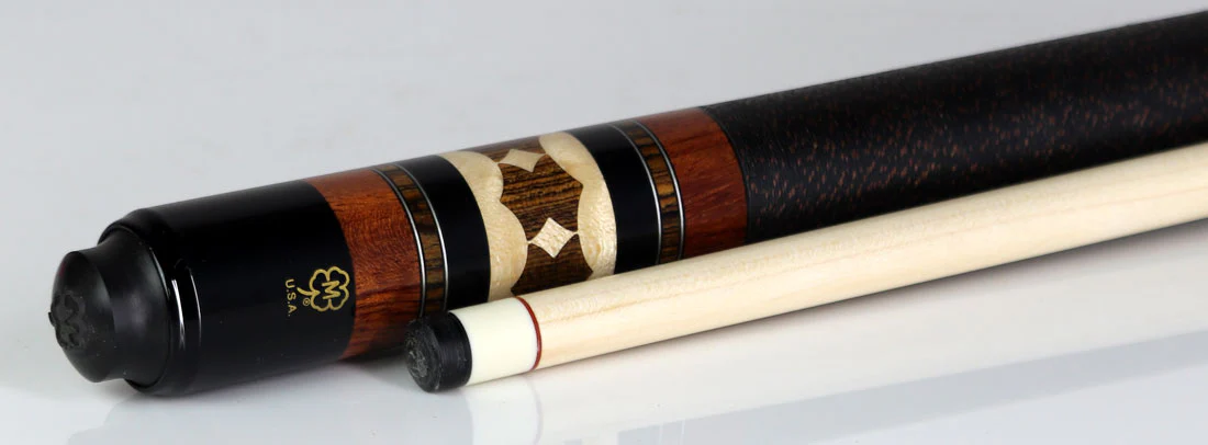 McDermott G Series Light Cherry Stained Maple with 6 Bocote Inlays Pool Cue - G309 - Image 5