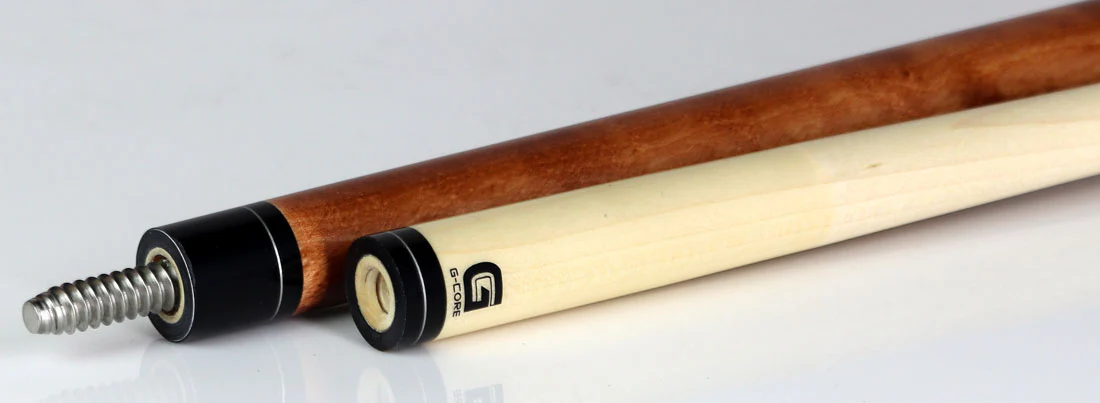 McDermott G Series Light Cherry Stained Maple with 6 Bocote Inlays Pool Cue - G309 - Image 6