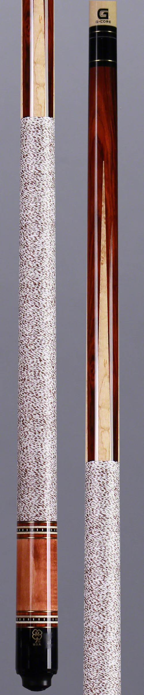 McDermott G Series Cocobolo Forearm with Birdseye Maple Points Pool Cue - G330 - Image 3