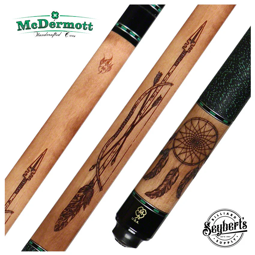 McDermott G Series Dreamcatcher Wildfire Pool Cue - G337