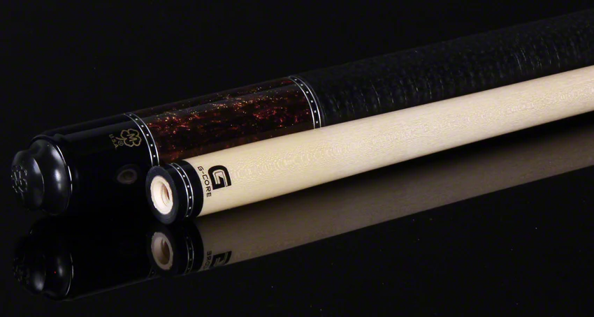 McDermott G Series Birdseye Maple with Midnight Glow Gold Pearl Points Pool Cue - G431 - Image 5