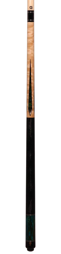 McDermott G Series Birdseye Maple with Alpha Quartz Gold Pearl Points Pool Cue - G434 - Image 4