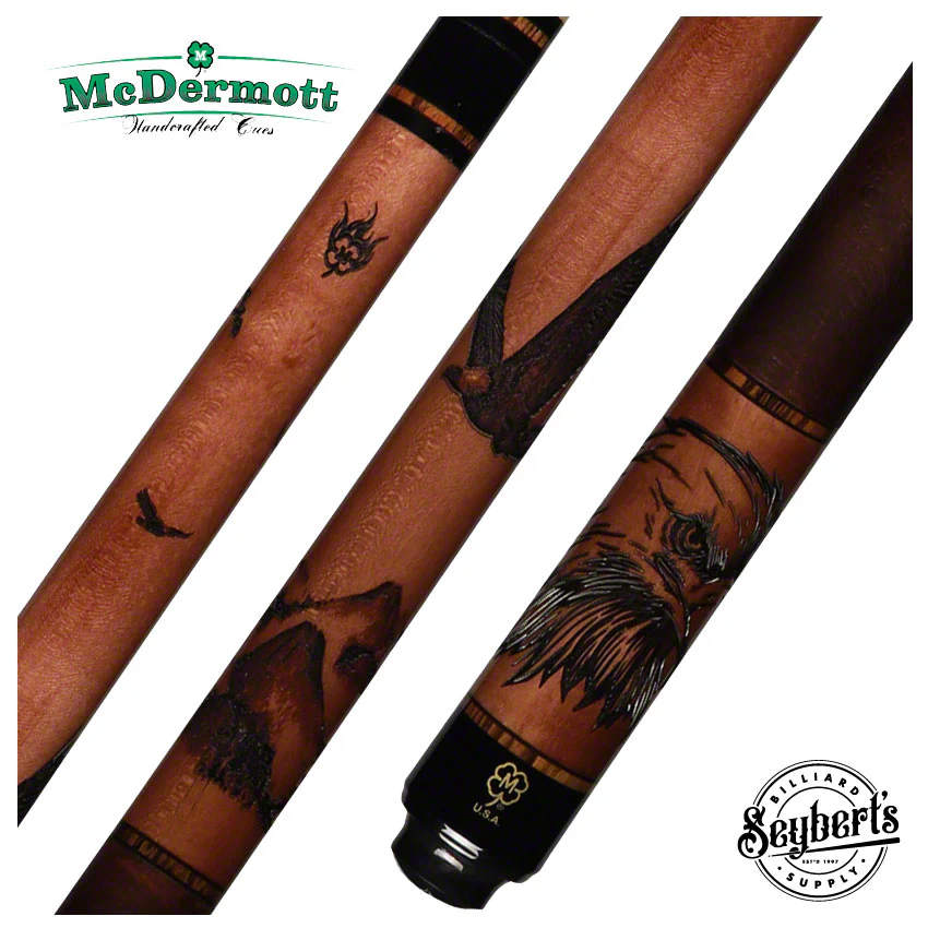 McDermott G Series Birds of Prey Wildfire Pool Cue - G438