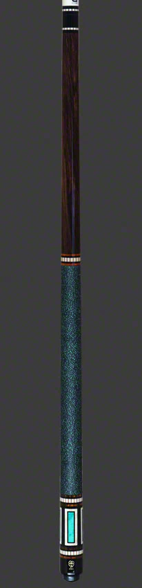 McDermott G Series Rosewood Forearm with Green Lizard and Maple Window Inlays Pool Cue - G612 - Image 4