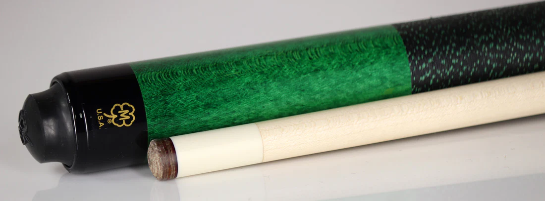 McDermott GS Series Emerald Green Stained Michigan Maple Pool Cue - GS05 - Image 2