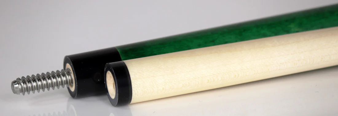 McDermott GS Series Emerald Green Stained Michigan Maple Pool Cue - GS05 - Image 3