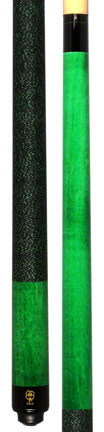 McDermott GS Series Emerald Green Stained Michigan Maple Pool Cue - GS05 - Image 5