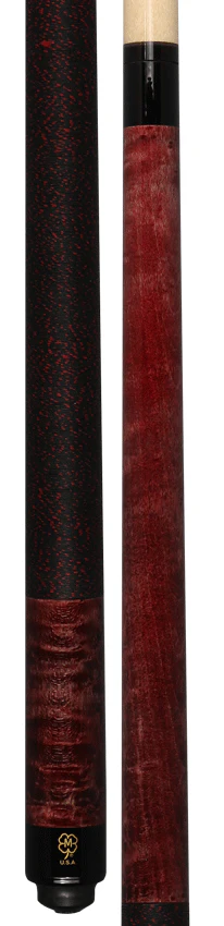 McDermott GS Series Double Washed Gray and Red Stained Birdseye Maple Pool Cue - GS09 - Image 5
