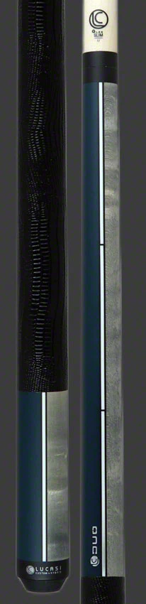 Lucasi Duo Half Paint/Half Exotic Wood Pool Cue - LZDU15 - Image 3