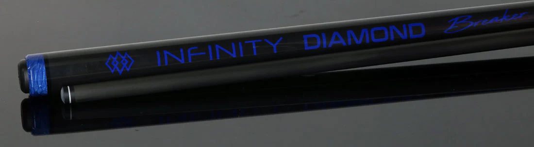 Infinity Diamond Breaker Carbon Fiber Break Cue - Blue - Image 3