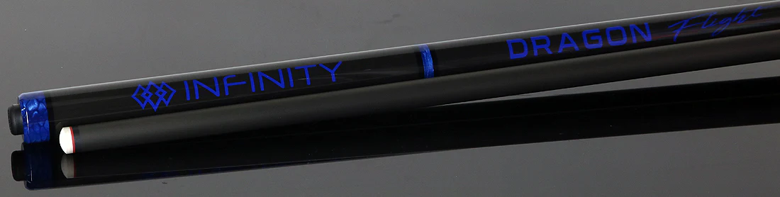 Infinity Dragon Flight Carbon Fiber Long Jump Cue - Blue - Image 3