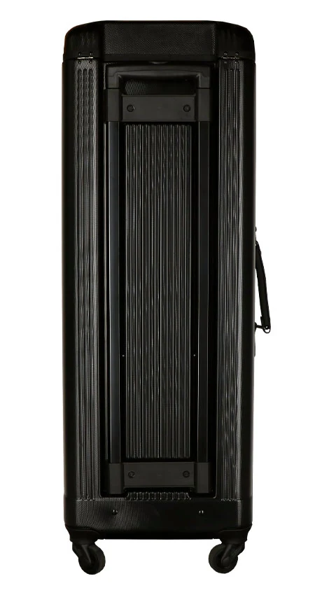 J Flowers Black 20x44 Hard Dealer Rolling Pool Cue Case - JFC2044BK - Image 3