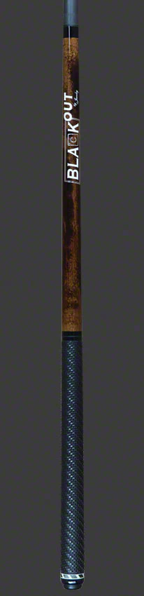 Jacoby BlaCkOut Brown with Wrap Carbon Fiber Break/Jump Cue - JACBKOUTSGBR - Image 4