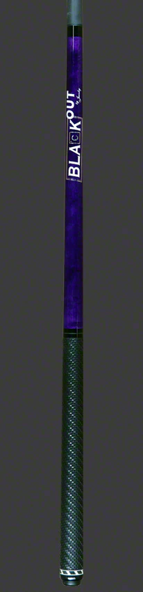 Jacoby BlaCkOut Purple with Sport Wrap Carbon Fiber Break/Jump Cue - JACBKOUTSGPUR - Image 6