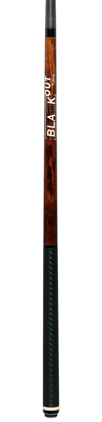 Jacoby BlaCkOut Brown with Wrap Carbon Fiber Straight Break Cue - Image 6