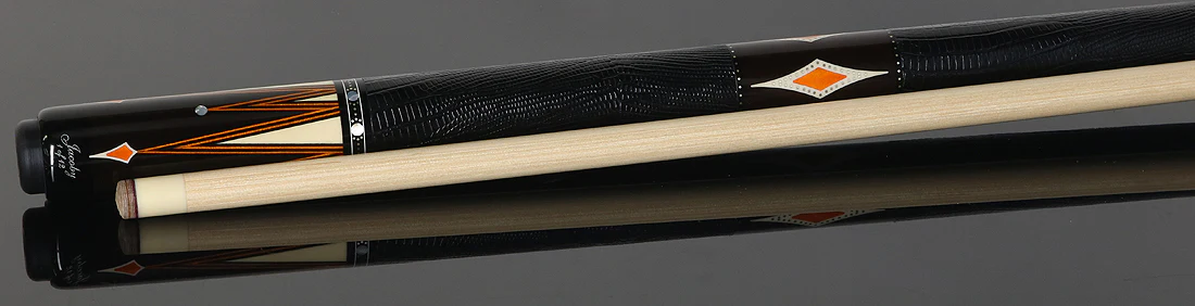 Jacoby Custom Orange Raven Pool Cue - 0917-52LWOR - Image 3