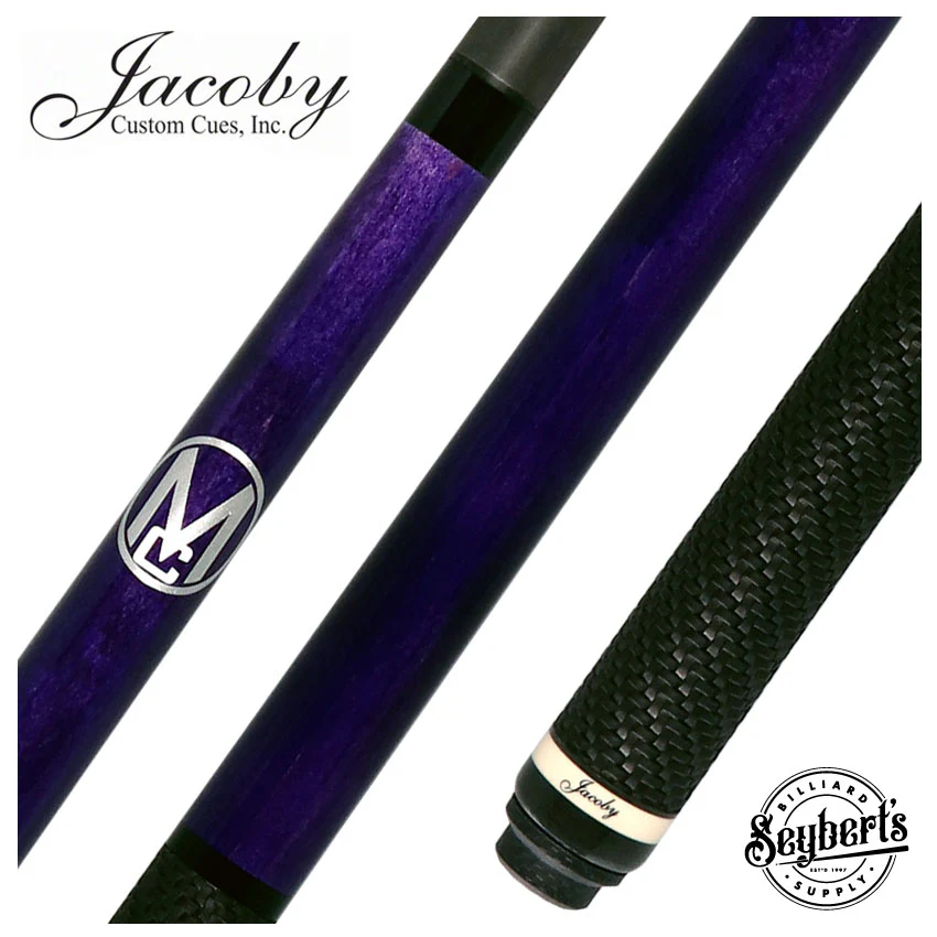 Jacoby Custom Purple Monster Crush Break Cue with Sport Grip