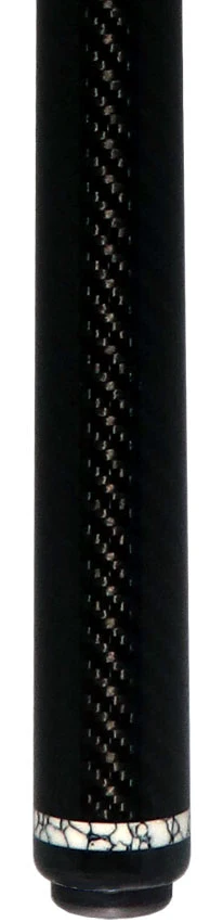 Jacoby Game Changer Series Carbon with White Buffalo Turquoise Ring Play Cue with 12.70mm Jacoby Black V4 Carbon Fiber Shaft - Image 2